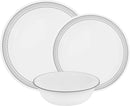 Corelle Mystic Gray 12-Pc Dinnerware Set