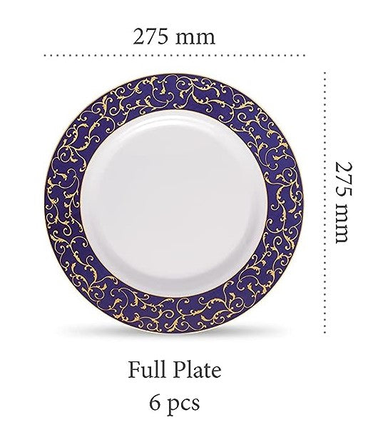 Set Of 6 Sovrana  Full Plate – Anassa Blue