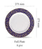 Set Of 6 Sovrana  Full Plate – Anassa Blue