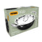 Hawkins Futura Pro 2.5 Litre Deep-Fry Pan, Nonstick Kadhai with Stainless Steel Handles and Stainless Steel Lid, Balck (PNK25S)