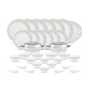 La Opala, Pearl Collection, Opal Glass Dinner Set 35 pcs, Silky Cluster