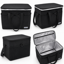 Insulated Lunch Bag for adult Reusable Lunch Box for Office Work Leakproof Freezable Cooler Bag with adjustable shoulder