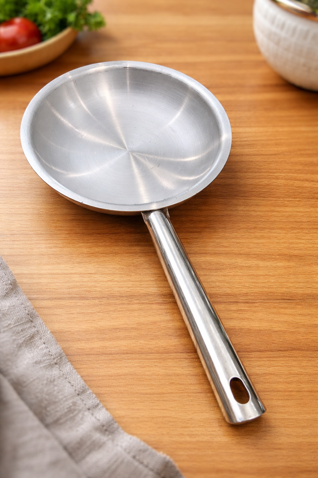Commercial Fry Pan/frying pan steel handle 4 sizes (New) – The Kitchen ...