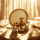 Pure Brass Heritage Thali Set Pure Brass