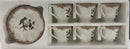 Mark Cup and saucer set of 6 (Nuva)