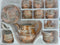 Cup and kettle set of 15pc