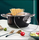 Stainless Steel Cooking Pot with lid -(8 Pcs Set)