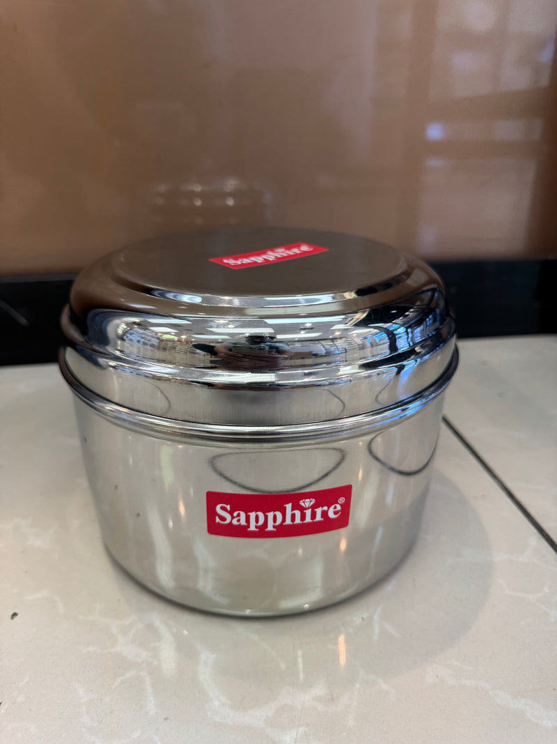 Stainless steel storage container/ dabba (Sapphire)