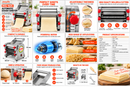 Commercial/Domestic dough sheeter/ samosa patti