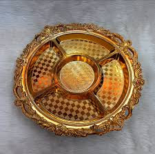 Serving tray/ Dry fruit Tray (Assorted colours)