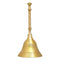 Brass Pooja Puja Bell/Ghanti Made of Solid Brass Height 2 Sizes