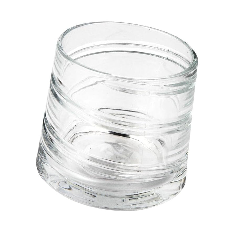 Drinking Glass/whiskey glass/ Ice Spinning rotating Top Cup Pack of 6