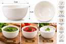 Melamine chutney Bowl 7 Cm white/Cream