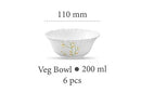 La Opala Citron Weave Pudding Set of 7 PC