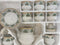 Cup and kettle set of 15pc