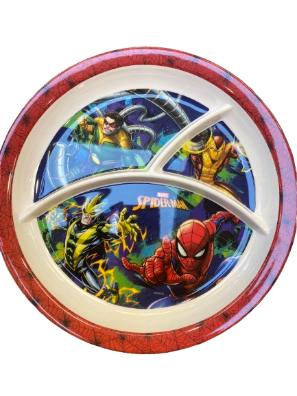 Servewell Dinner 3 Partition/Section Plate kids round