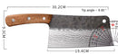 Butcher/ Chopper with Wood Handle