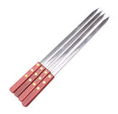 4-Piece Reusable BBQ Skewer Set