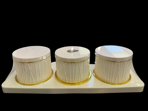 Selvel Polypropylene Utility/serving Container Dune (Pack of 3)
