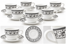 Borosil Cup and saucer set of 6