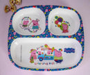 Servewell Dinner 3 Partition Plate kids new