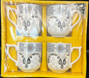Coffee/ Tea Mug kdi shorya 4 pc assorted