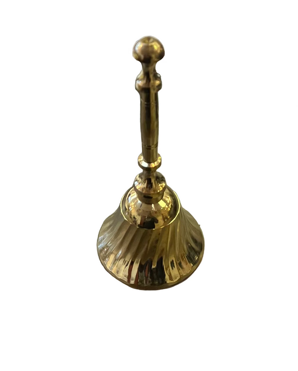 Brass Pooja Puja Bell Ghanti, for Puja Purpose, Made of Solid Brass