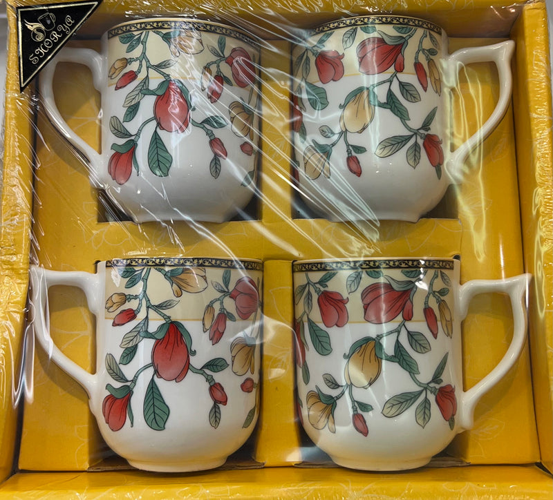 Coffee/ Tea Mug kdi shorya 4 pc assorted