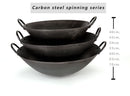 Carbon Steel Chinese wok/ kadai (3 sizes)