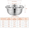 Stainless steel Vegetables Colander rice sieve strainer bowl