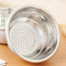 Stainless steel Vegetables Colander rice sieve strainer bowl