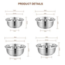 Stainless Steel Mixing Basin Bowl