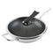 Stainless Steel Wok 304 Non Stick Frying Pan Pot and pans Tri-ply
