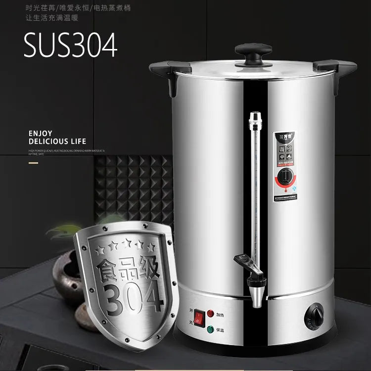 Electric Water Boiler 6.5, 11, 15 and 25 Litre Commercial Thermal Insulation Electric Kettle Stainless Steel Hot Water Dispenser