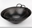 Carbon Steel Chinese wok/ kadai (3 sizes)