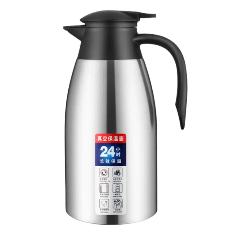 Insulated Stainless Steel 2l Hot Tea Water Flask