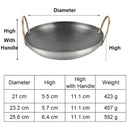 Honeycomb Wok/kadai Good Quality Coating Pots And Pans Stainless Steel Honeycomb Frying pan