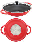 Hawkins Die-Cast Deep-Fry Pans (Kadhai) IDCSK3G 3 Litre