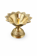 Brass Diya with stand 3 Sizes