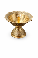 Brass Diya with stand 3 Sizes
