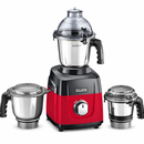 Sujata Dynamix MG-02 1000-Watt Mixer Grinder with 3 Jars (Black)