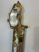 Decorated sword/kripan for weddings assorted designs(online only)