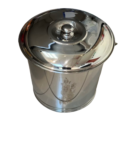 Stainless Steel Bucket With Lid 10L, 14L, 17L