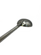 Wok Ladle Cooking Scoop Stainless Steel wooden handle 10cm Dia.