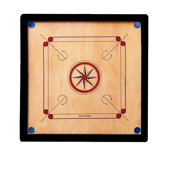 Carrom Board 89x89 cm approx (heavy quality)