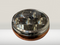 Copper finish Stainless Steel Indian Spice Box, Masala Dabba Utella