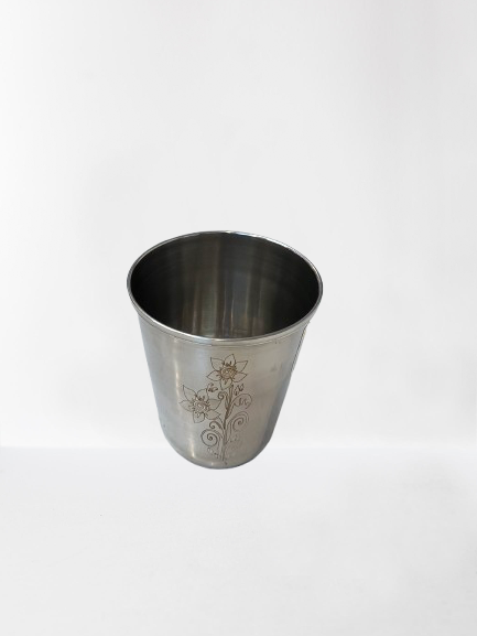 Steel Glass small for Kids,(1 Piece, Small)