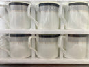 Mark coffee mugs Bone pack of 6