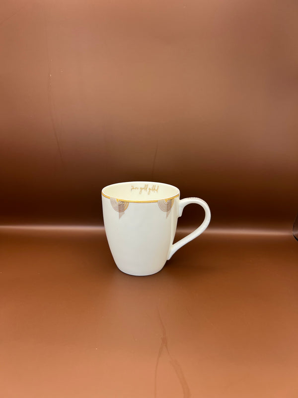 Mark Cup and saucer set of 6 Deco 5056