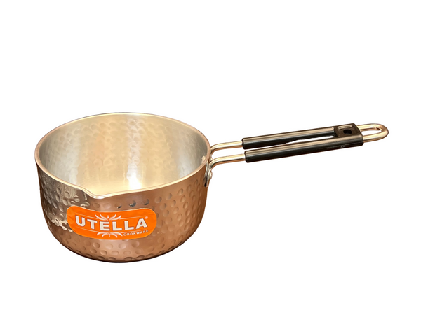 Hammered Sauce Pan/ Milk Pan induction compatible (Utella 4 sizes)